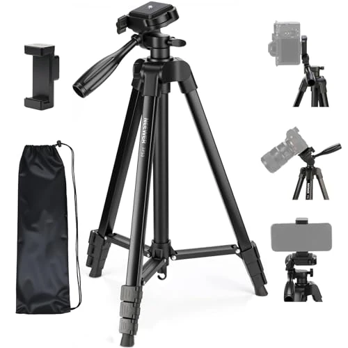 Offerta a tempo: NEEWER ENTRY LEVEL VERSION TP53 Treppiede Smartphone e Fotocamera, Metallo - 13% da 25.99 € a 22.69 €