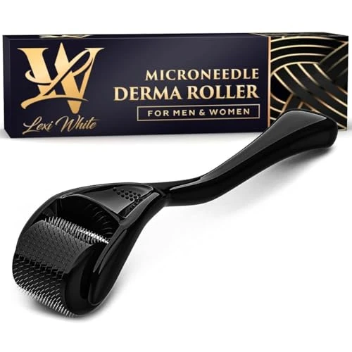 Oferta limitada: Dermaroller 0,5mm para Piel, Derma Roller Cabello y Barba, Cabello con Microagujas de 8.99 € a 8.54 € (ahorro 5%)