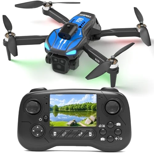 Offre limitee: F179 Drone avec Caméra 1080P, Moteurs Brushless, Évitement d'obstacles & WIFI, Trajectoire, 3D Flip, Positionnement Flux Optique, Objectif 90°, Portable pour Adultes/Débutants de 129.99 EUR a 79.99 EUR (economie 38%)