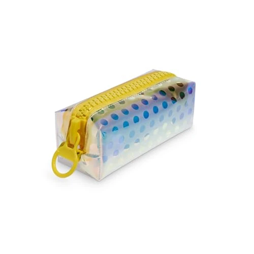Limitiertes Angebot: Pigna, Federmäppchen mit Reißverschluss, gelb mit schillerndem Effekt, Packung mit 1 Stück von 8.90 EUR auf 8.90 EUR (Spare 0%)