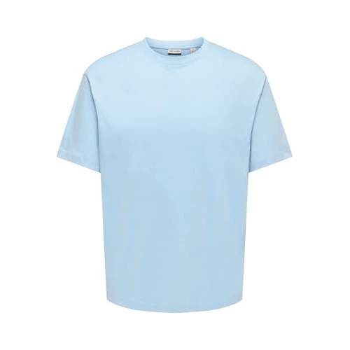 Offerta a tempo: ONLY & SONS Onsfred Life RLX S Tee Noos, Ceruleo, XL - 13% da 14.95 € a 12.99 €