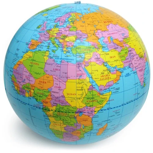Blue Globe – Inflatable Globe