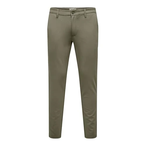 Offerta a tempo: ONLY & SONS Herren Onsmark Slim Gw 0209 Pant Noos Bungee Cord 36W/34L - 6% da 39.99 € a 37.67 €