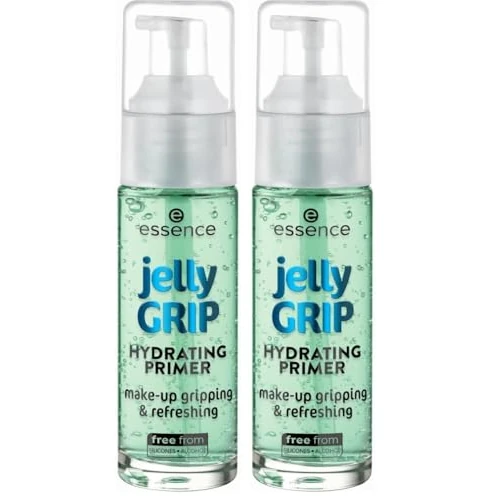 Offerta a tempo: Essence Jelly Grip Hydrating Primer, verde, idratante, levigante, naturale, per pelle secca, vegana, senza parabeni, nanoparticelle, senza glutine, confezione da 58 ml - 14% da 9.98 € a 8.60 €