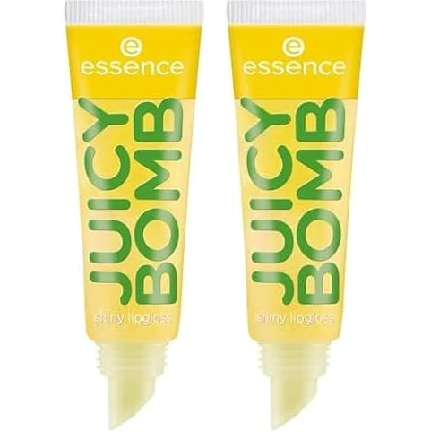 Oferta limitada: Essence Juicy Bomb Brillo De Labios, Brillante, Rociado, Reluciente (10Ml) (Paquete de 2) de 3.38 EUR a 2.58 EUR (ahorro 23%)