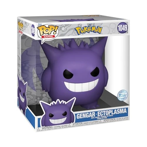 Funko POP! Jumbo: Pokemon - Gengar - Collectable Vinyl Figure - Gift Idea - Official Merchandise - Toys for Kids & Adults - Anime Fans - Model Figure for Collectors and Display
