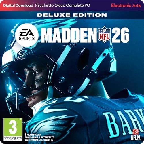 EA Sports Madden NFL 26 Ultimate Edition PCWin | Codice EA App | Videogiochi | Italiano Deluxe | Codice EA App per PC