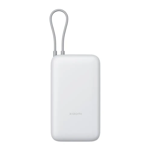 Xiaomi 22.5W Power Bank 20000mAh (Integrated Cable) Light Gray