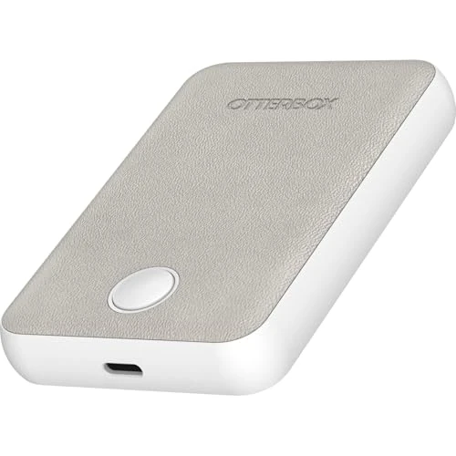 Zeitlich begrenztes Angebot: OtterBox 5.000 mAh Wireless Power Bank für MagSafe, Weiß von 49.99 € auf 32.89 € (34% Rabatt)