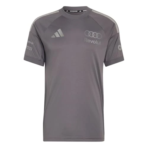 Limited-time offer: adidas Men's Audi Formula ONE Team Driver Jersey Replica Short Sleeve Men, Grey strata/Iron met., XXL from 75.00 £ to 75.00 £ (save 0.00%)