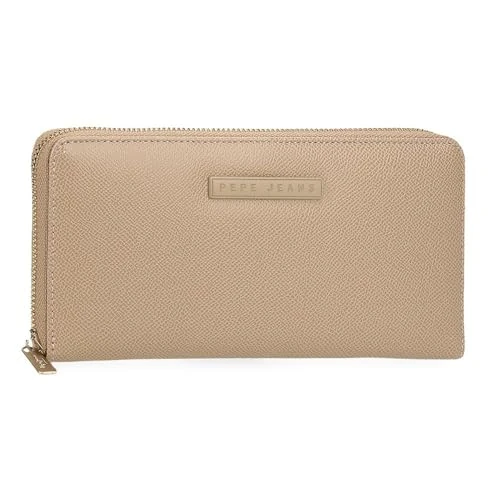 Beperkte aanbieding: Pepe Jeans Elia portemonnees, casual, van kunstleer, brede en verstelbare bandjes, aanpasbaar voorvak van Joumma Bags, Taupe, Eén maat, Portemonnee van 30.50 EUR naar 30.50 EUR (besparing 0%)