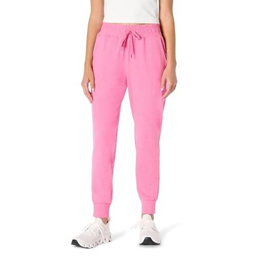 Offre limitée : Amazon Essentials Pantalon de Survêtement Extensible et Léger, Doux et Performant, Coupe Athlétique Femme, Rose Teinture Spatiale, XS de 15.95 € à 15.95 € (0.00% de remise)