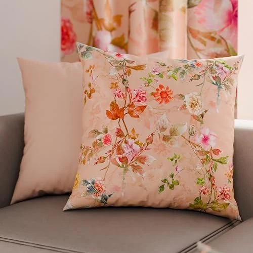 PETTI Artigiani Italiani - Lot de 2 Taies d'Oreillers 60x60 cm 100% Microfibre Hypoallergénique, Housse Oreiller Rectangulaire Printemps Rose, Paquet de 2, Fabriqué en Italie