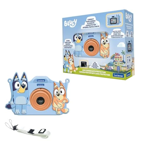 Offre limitée : Lexibook, Bluey Appareil Photo Enfant 4-en-1 + Étui, DJ078BY de 39.99 € à 38.99 € (3% de remise)