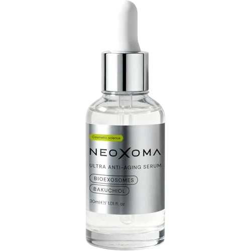 Offerta a tempo: NEOXOMA - Siero Viso con Esosomi e Bakuchiol | Trattamento Viso Avanzato con Bioesosomi | Migliora l’Aspetto di Linee e Texture | Pelle Più Luminosa e dall’Aspetto Più Tonico | Formula Vegana 30ml - 34% da 49.90 € a 33.18 €