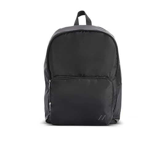 Muitomas Unisex's Foldable Backpack, Black, Medium