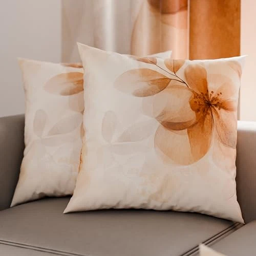 Oferta limitada: PETTI Artigiani Italiani - Par de Fundas de Almohada 60x60 cm, Pareja de Funda de Cojín Motivo Floral, 100% Microfibra Hipoalergénica, Paquete de 2, Made in Italy de 17.90 EUR a 17.90 EUR (ahorro 0%)