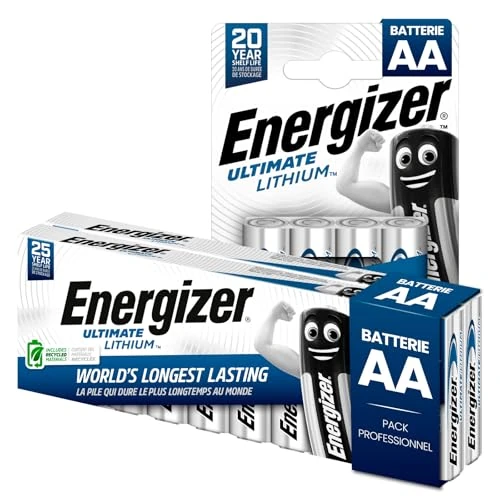 Oferta limitada: 24 Baterías Energizer Ultimate Lithium AA - Pilas de Larga Duración para Linternas, Juguetes y Cámaras de 51.63 € a 26.99 € (ahorro 47.72%)