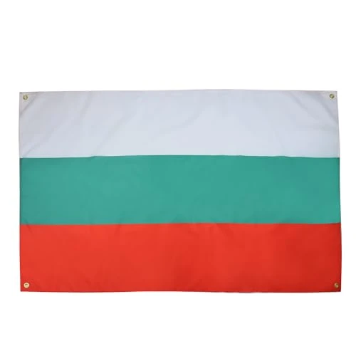 Limited-time offer: AZ FLAG Bulgarian Flag 150 x 90 cm with 4 Eyelets for Balcony or Wall from 9.95 GBP to 9.95 GBP (save 0%)