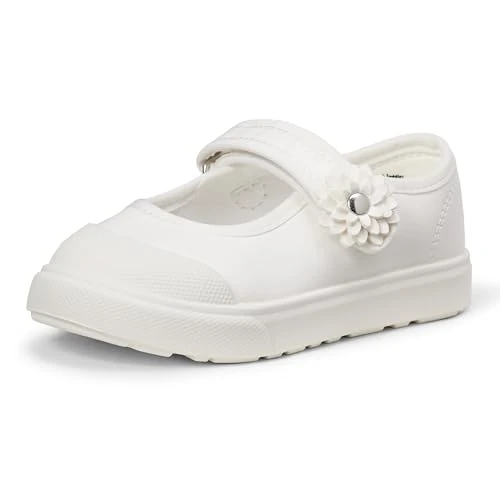 Amazon Essentials Baskets Babies Fille, Blanc, 25 EU