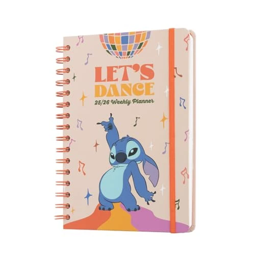 Oferta ograniczona: Grupo Erik A5 Academic Diary 2025-2026 Week To View - Disney Stitch Stationery | Back To School Planner 2025-2026 Student, A5 Mid Year Diary 2025 2026 Week View | Stitch Gifts z 64.88 PLN na 64.88 PLN (zniżka 0%)