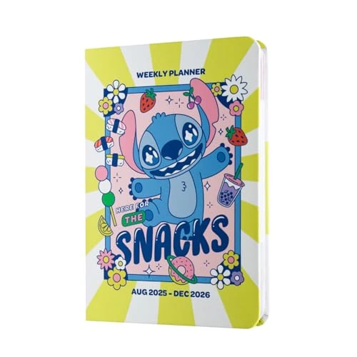 Limited offer: Grupo Erik A6 Diary 2026 Week To View - Stitch Stationery Disney | Pocket Diary 2026 Week To View, Weekly Planner 2025-2026 | Diary Stitch Gifts, Stitch School Supplies from 11.02 EUR to 5.62 EUR (save 49%)