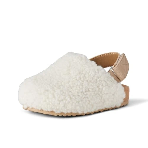 Offerta a tempo: Amazon Essentials Zoccoli Comodi Unisex Bambini e Ragazzi, Naturale Sherpa, 29 EU - 0.00% da 19.54 € a 19.54 €
