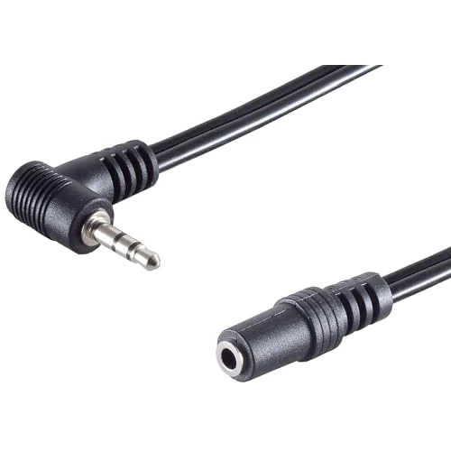 Limited offer: 1aTTack.de Angled Jack Plug 2.5 mm to 3.5 mm Stereo Adapter Cable Moulded Connectors Nickel-Plated Contacts Perfect for HiFi Headphones Audio Devices 0.2 m Black from 5.95 EUR to 5.95 EUR (save 0%)