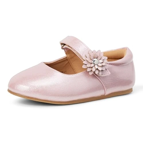 Oferta limitada: Amazon Essentials Mary Jane - Zapatos Planos con Purpurina Rosa, 1 niño pequeño de 23.30 € a 23.30 € (ahorro 0.00%)
