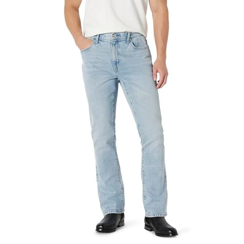 Oferta limitada: Amazon Essentials Vaqueros Tipo Bootcut de Corte Ajustado con Poca Elasticidad Hombre, Lavado Claro Hielo Teñido, 38W / 34L de 29.02 € a 29.02 € (ahorro 0.00%)