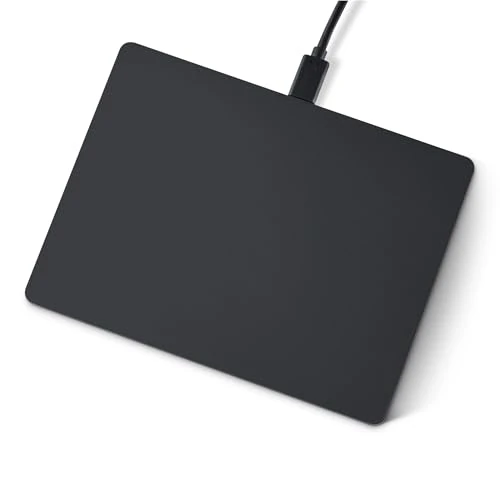 Amazon Basics Multi-Touch Trackpad with Gesture Control, Wired USB-C PC Touchpad for Windows PCs (Not Support MacOS), 6.4 Inch, 1.8 m Cable, Black