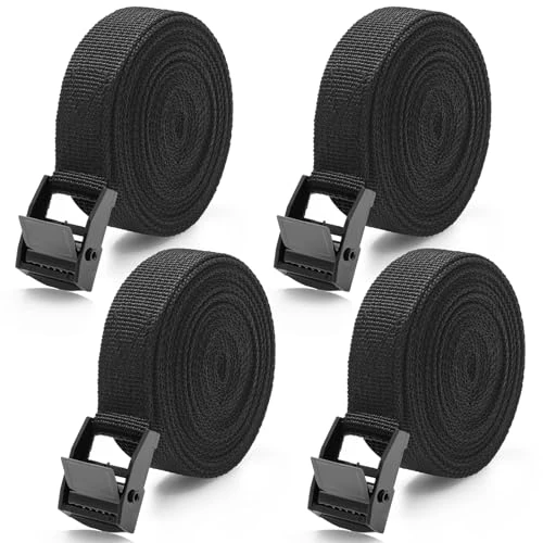 Oferta ograniczona: Cozary Pasy mocujące 3M, 4-częściowy zestaw pasów zapadkowych z klamrą 20 mm, bezpieczne obciążenie do 250 kg, pas mocujący z blokadą motocyklową z 39.28 PLN na 39.28 PLN (zniżka 0%)