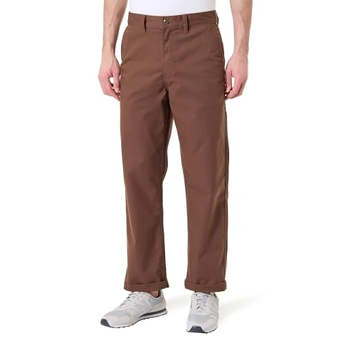Offerta a tempo: Vans Pantaloni Chino Dritti Autentici, Cacao Vintage, 33, Cacao Vintage, W33 / L32 - 30% da 53.44 € a 37.18 €