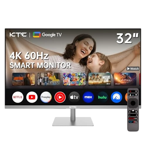 Offre limitee: Smart Monitor 32 Pouces avec système Smart TV | 4K@60Hz | Bluetooth, WiFi, Haut-Parleur, KVM | Voice Remote | Dolby | HDMI 2.1, DP 1.4, PD 65W USB C (DP), USB-A x 4 de 299.99 EUR a 249.99 EUR (economie 17%)