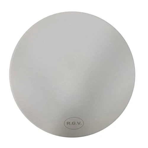 RGV Pietra per Forno Pizza Vulcano Ø 33 cm - Piastra in Materiale Refrattario per Cottura Uniforme, Resistente al Calore, per Pizza Fatta in Casa, Facile da Pulire