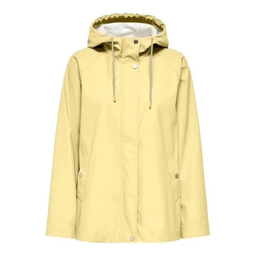 Offerta a tempo: ONLY Short Raincoat Onlelisa Otw-Cappotto Impermeabile Corto, Doppia Crema, x_l Donne, Doppia crema, XL - 69% da 49.99 € a 15.42 €