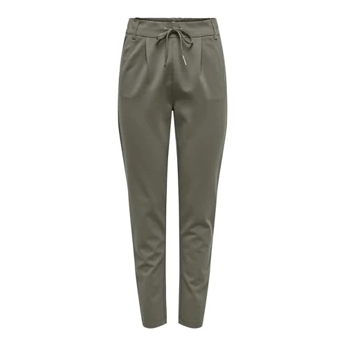 Only Pantalon Chino ONLPARIS Slim Fit pour Femme, Olive fumée, XL / 34L