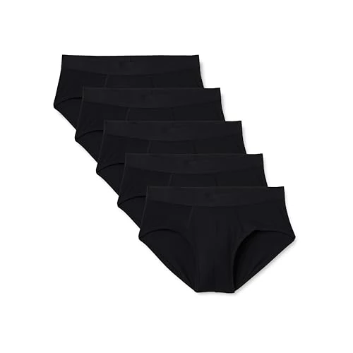 Offerta a tempo: Amazon Essentials Slip in Modal Super Morbido Uomo, Pacco da 5, Nero, XXL - 15% da 26.20 € a 22.20 €