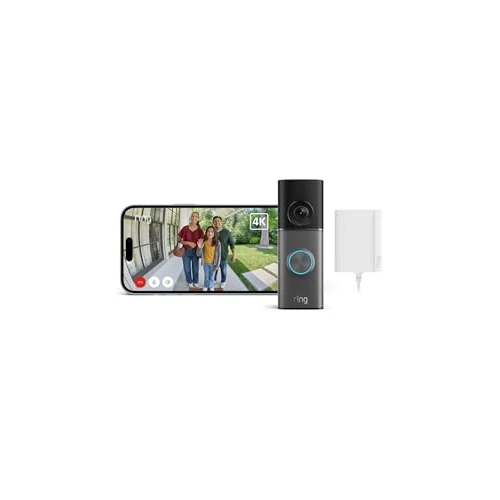 Zeitlich begrenztes Angebot: Ring Videotürklingel Pro Kabel (Wired Video Doorbell Pro, neueste Generation) mit Netzstecker, Videotürklingel-Kamera, Retinal 4K, 10x-Zoom, 30 Tage Gratiszeitraum für Ring-Abonnement von 249.99 € auf 149.99 € (40% Rabatt)
