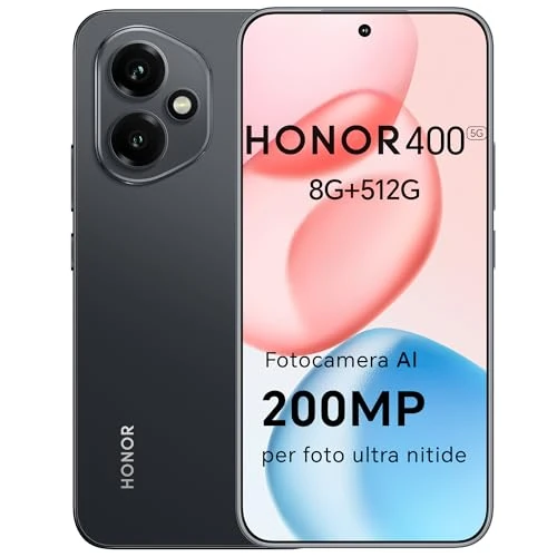Limited offer: HONOR 400 Dual-SIM 512GB ROM + 8GB RAM (GSM Only | No CDMA) Factory Unlocked 5G Smartphone (Midnight Black) - International Version from 399.90 EUR to 379.90 EUR (save 5%)