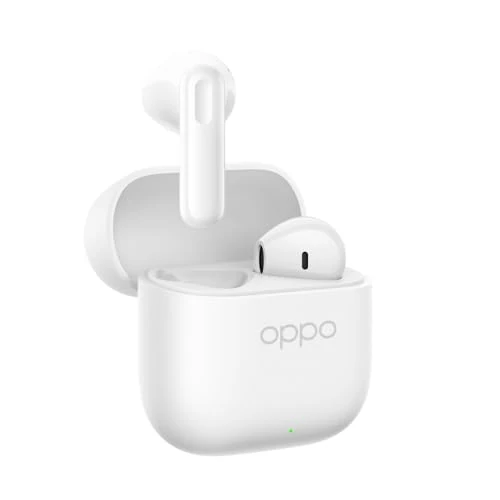 Offre limitee: OPPO Enco Buds3 Écouteurs True Wireless, 42h d'autonomie, Pilote Dynamique de 12,4 mm, BT 5,4, Commandes tactiles, Annulation du Bruit Passif, Android et iOS, IP55, [Version Italienne], Blanc de 44.60 EUR a 44.60 EUR (economie 0%)