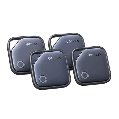 Oferta limitada: UGREEN FineTrack Smart Finder Localizador Bluetooth SmartTag Tracker Soporte iOS Rastreador para Llaves Equipaje Cartera Bicicleta Mochila Bolso, 2 Años de Batería(4 Piezas) de 39.09 EUR a 23.99 EUR (ahorro 39%)