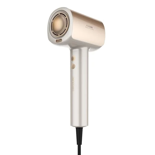 Tijdelijke aanbieding: Cecotec DryGlam Nano Plasma Champagne Brushless Haardroger van de nieuwste generatie, vermogen 110.000 rpm en 1600 W, plasma-functie, grote luchtstroom, duurzaam, 3 temperaturen en 3 snelheden van 49.40 EUR naar 49.40 EUR (korting 0%)