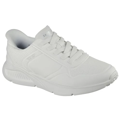 Offerta a tempo: Skechers Uomo Uno Lite Floating Steps Slip-In ALLENATRICE, White Duraleather / Mesh, 41 EU - 47% da 79.95 € a 42.23 €
