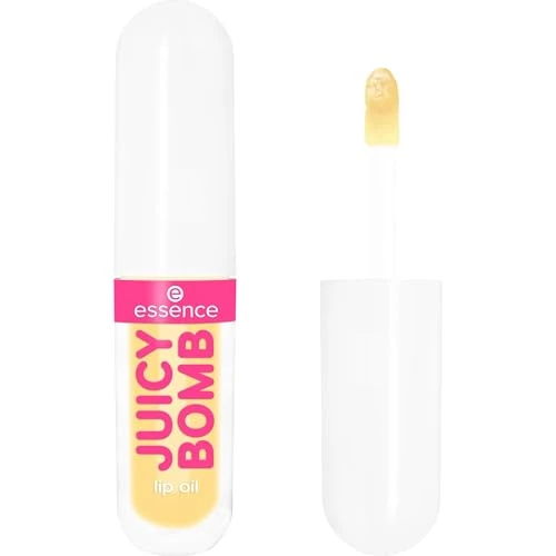 Limitiertes Angebot: essence JUICY BOMB PARTY lip oil, Lipgloss, Nr. 04, Gelb, pflegend, mit Ölen, natürlich, glänzend, vegan, ohne Parabene, ohne Mikroplastikpartikel, Nanopartikel frei, 1er Pack (2.4ml) von 4.85 EUR auf 4.85 EUR (Spare 0%)