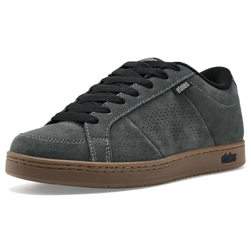 Offerta a tempo: Etnies Kingpin – Stile Classico Heritage dello Skate con Look gonfiato di Tendenza, Cupsole Rinforzata, vestibilità Ammortizzata, Sneakers per Ogni Giorno - Carbon - 42 - 0.00% da 55.99 € a 55.99 €