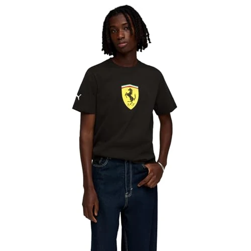 Offerta a tempo: PUMA T-Shirt Scuderia Ferrari Coloured Shield da Uomo XL, Black - 36% da 30.00 € a 19.20 €