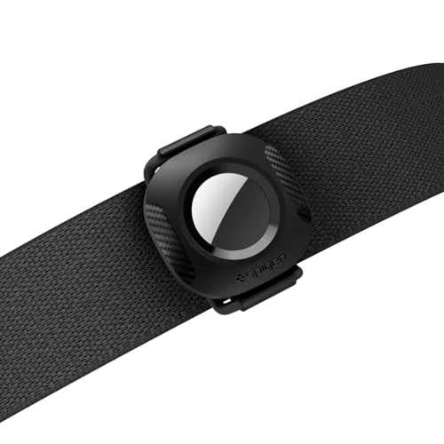 Oferta limitada: Spigen Tag Armor 2 Funda AirTag Compatible para AirTag 2 (2026) / AirTag (2021) Incluye 3 Correas de Diferentes tamaños, Funda AirTag Se Puede Usar en Bolso, Botella, Collar para Gatos y más - Negro de 15.99 € a 4.80 € (ahorro 70%)