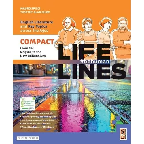 Offerta a tempo: Lifelines compact. Ediz. rossa. English literature and key topics across the ages. With Literary skills, Future skills. Per le Scuole superiori. Con e-book. Con espansione online - 15% da 35.30 € a 30.00 €