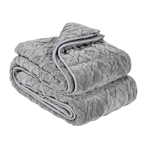 Offerta a tempo: VEVOR Coperta Ponderata per Letto, Coperta Pesante Traspirante Rinfrescante, con Perle di Vetro, Uso in Ogni Stagione, per Adulti, Migliora il Sonno, Grigio 1524 x 2032 mm ±40 mm, ca. 9,2 kg - 0.00% da 45.18 € a 45.18 €